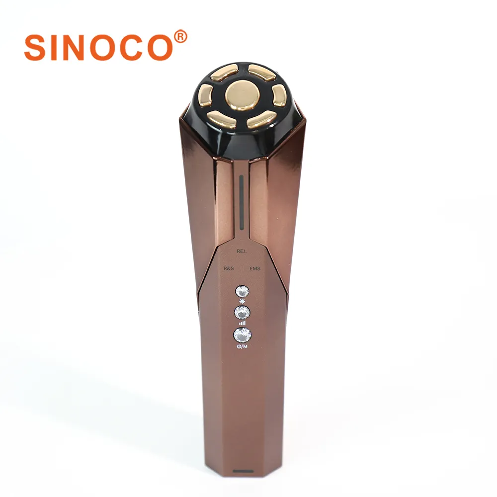 LED Skin Rejuvenation Beauty Phototherapy Device with EMS REJ RF Functions