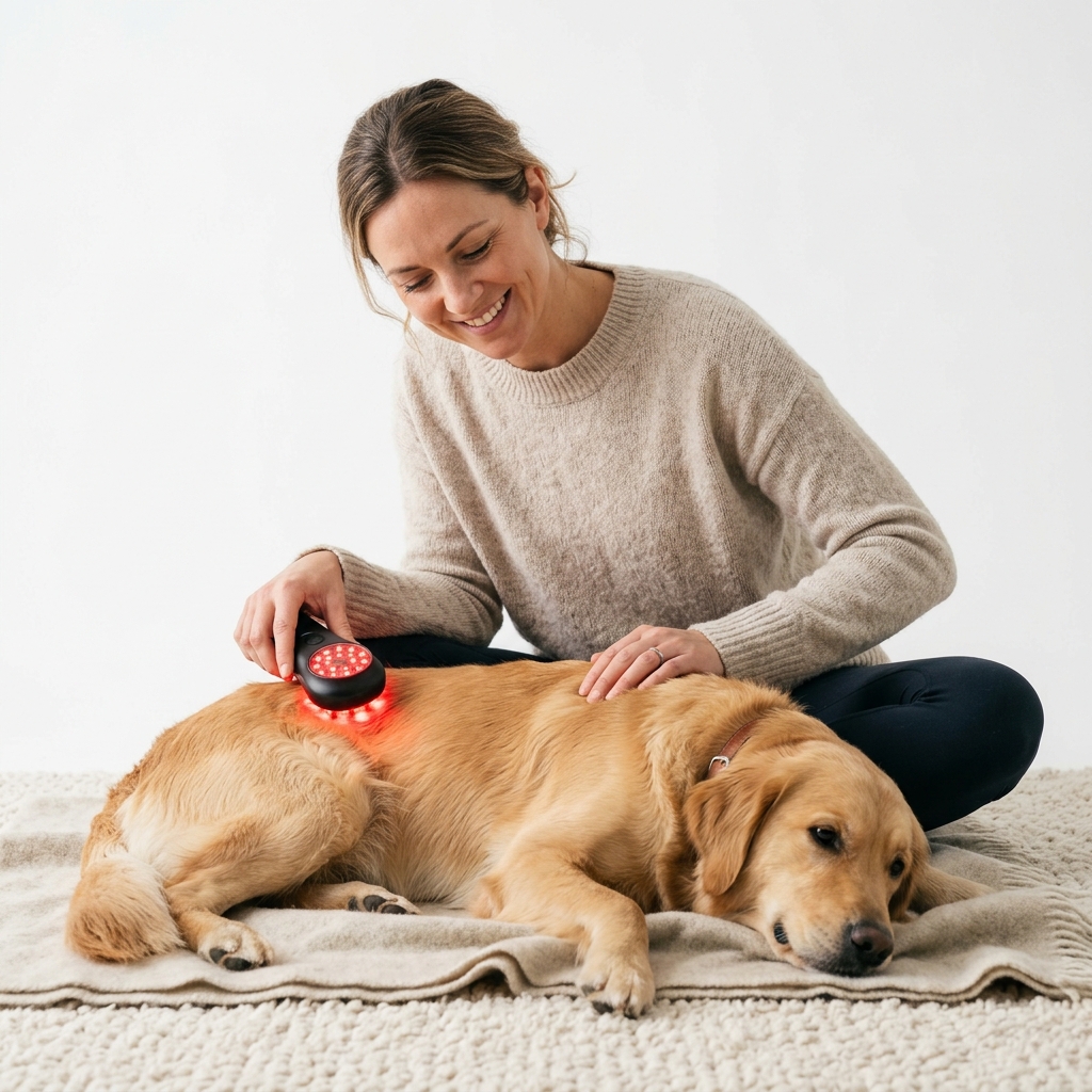 How to Use Red Light Therapy on Dogs at Home