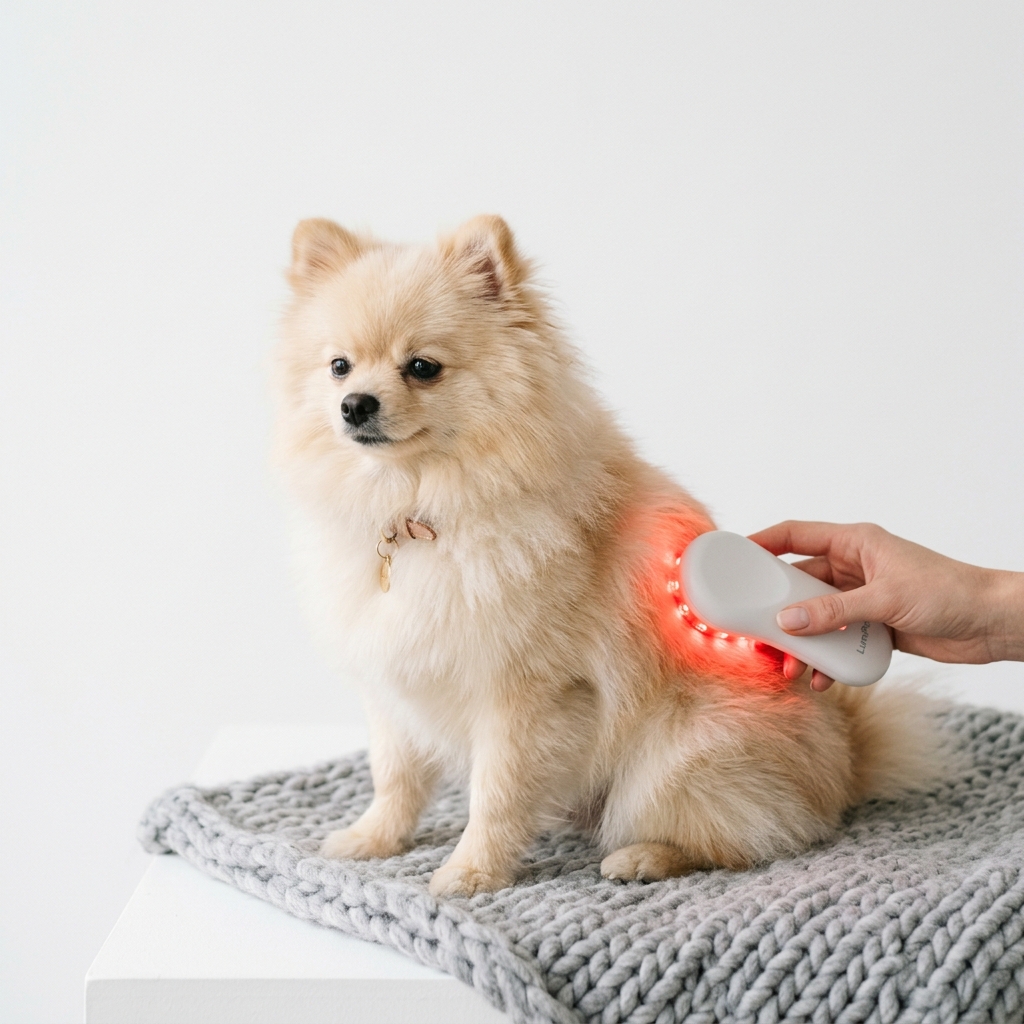 How to Use Red Light Therapy on Small Dog