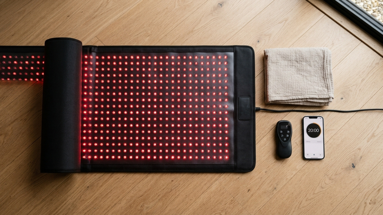 red light therapy mat
